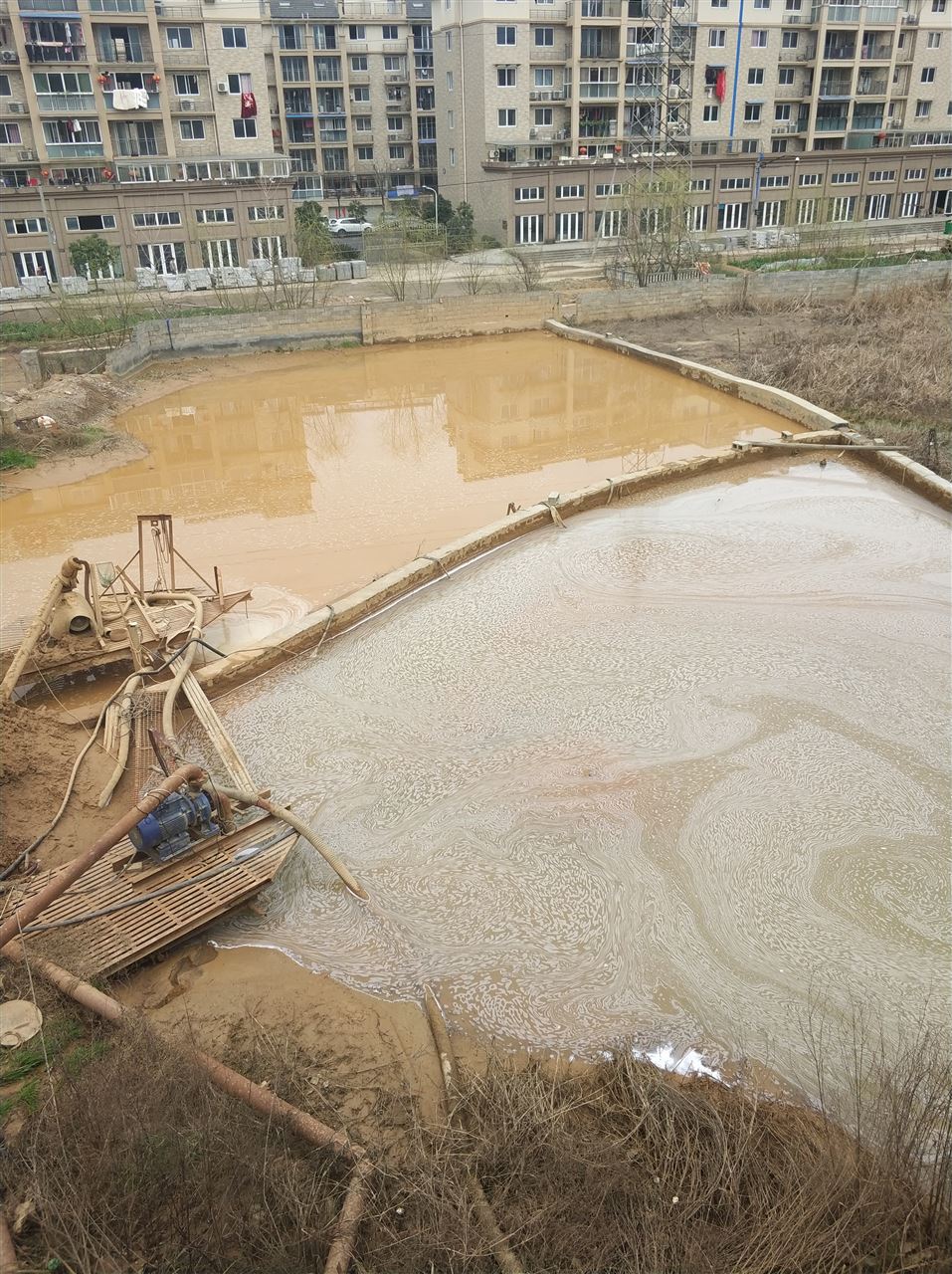 南城沉淀池淤泥清理-厂区废水池淤泥清淤