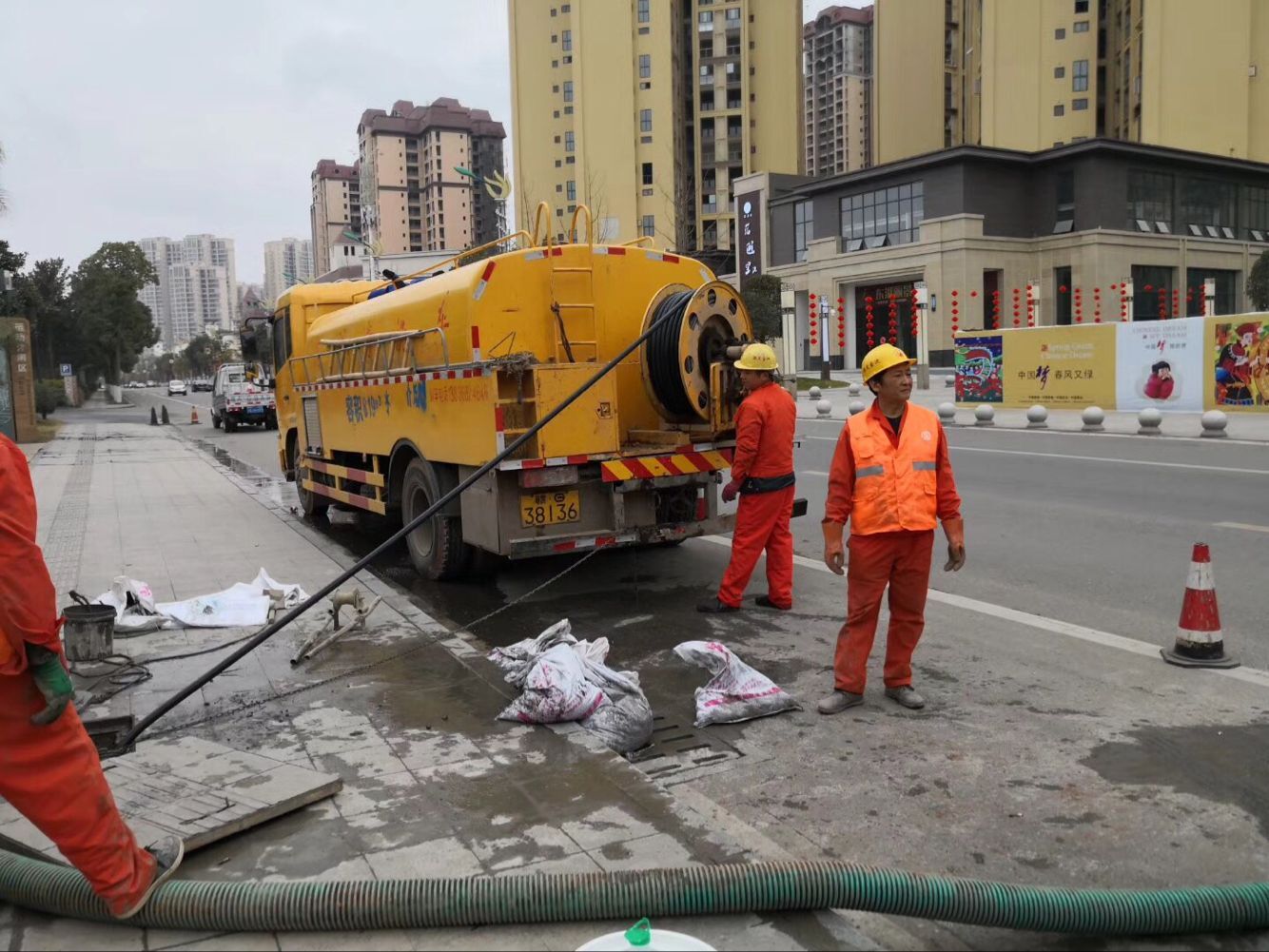 南城排污管道清淤-管道清洗